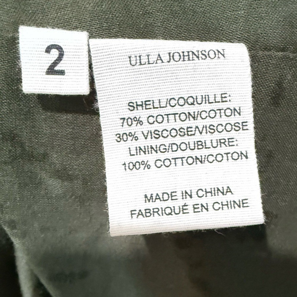 New Ulla Johnson Isla Floral Print Puff Sleeve Lined Midi Dress $495 - Picture 8 of 8